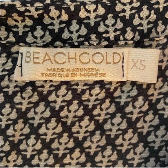 Anthropologie Beachgold Maya Tunic Peasant Dress - Picture 6 of 6